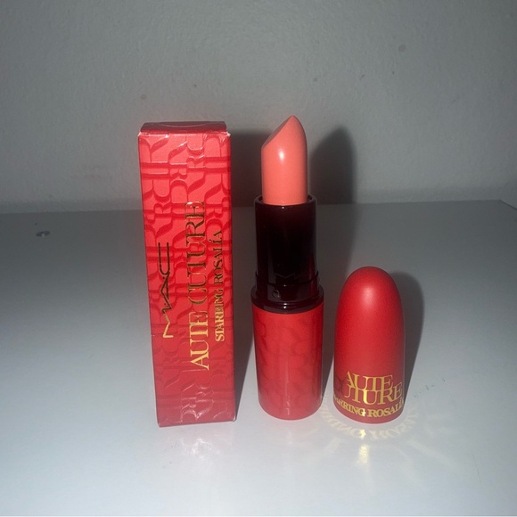 MAC Aute Cuture Starring Rosalia Lipstick in Achiote - Picture 2 of 8